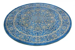 Round Rug - Vinadio (blue/gold) 10 Round Rug - Vinadio (blue/gold) -Viscose Rugs Shop da1d2e1.jpg