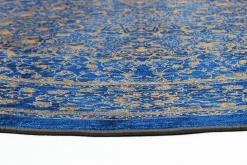 Round Rug - Vinadio (blue/gold) 11 Round Rug - Vinadio (blue/gold) -Viscose Rugs Shop daysta4.jpg