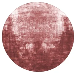 Round Rug - Jodhpur Special Luxury Edition (burgundy)