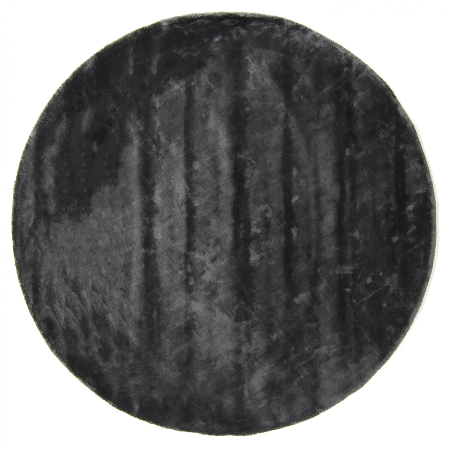 Round Rug - Jodhpur Special Luxury Edition (black) 3 Round Rug - Jodhpur Special Luxury Edition (black)
