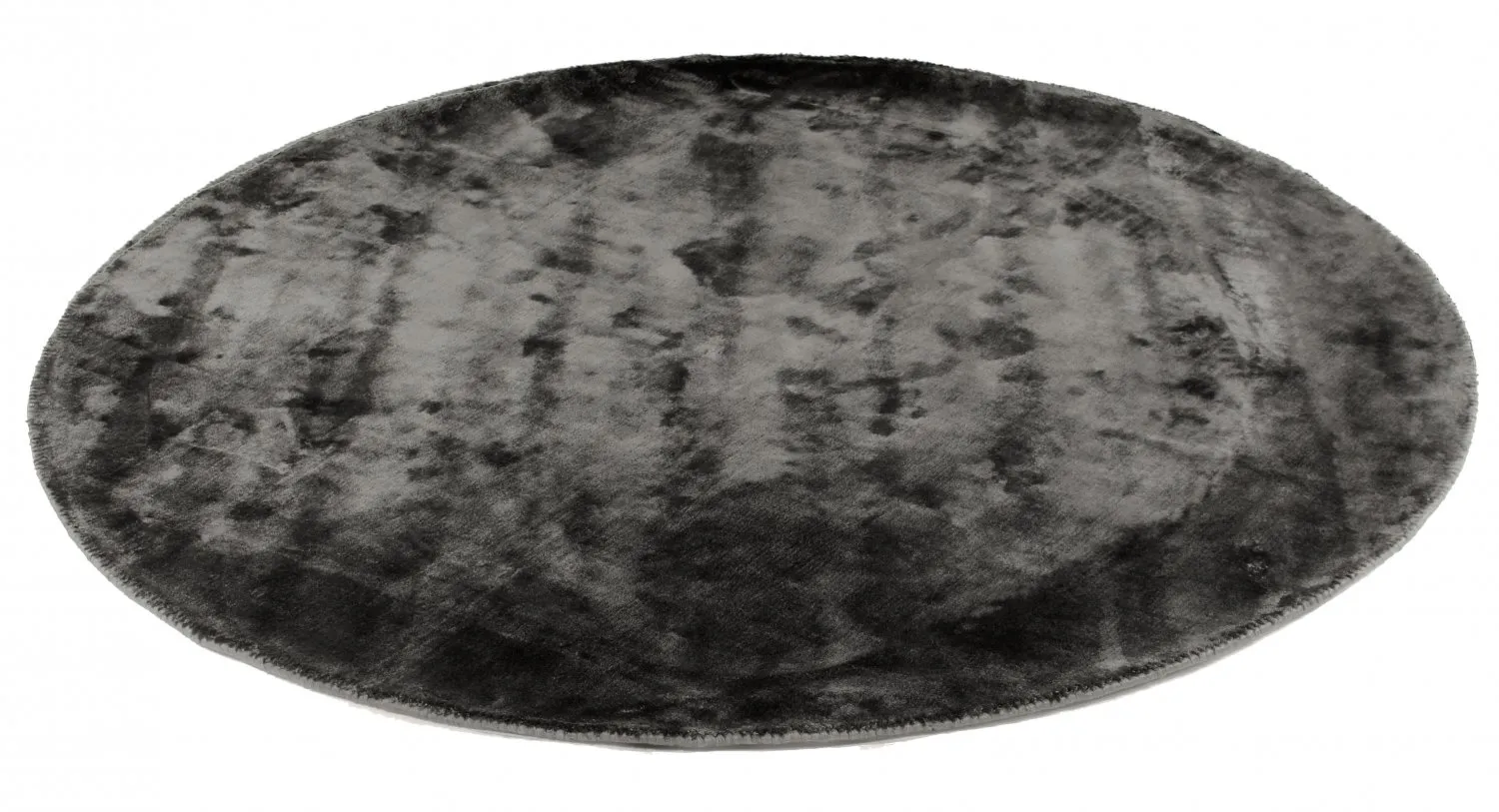 Round Rug - Jodhpur Special Luxury Edition (black) 4 Round Rug - Jodhpur Special Luxury Edition (black) - Image 2