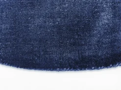 Round Rug - Recycled PET With Viscose Look (navy) -Viscose Rugs Shop dream.pet .austin.col16.navy .round rundmatta eco recycled pet navy copy 31.jpg