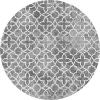 Round Rug - Draham (grey)