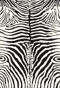 Front Page 23 Wilton Rug - Zebra