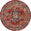 Round Rug - Soussi (red/multi) -Viscose Rugs Shop dt092795 101 150x150 99330.jpg