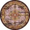 Round Rug - Darnah (yellow/multi)