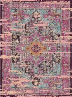 Wilton Rug - Darnah (pink/multi)