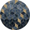 Round Rug - Brigooda (blue)