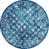 Round Rug - Douz (blue) 2 Round Rug - Douz (blue) -Viscose Rugs Shop dt30588 103 160yuvarlak.jpg