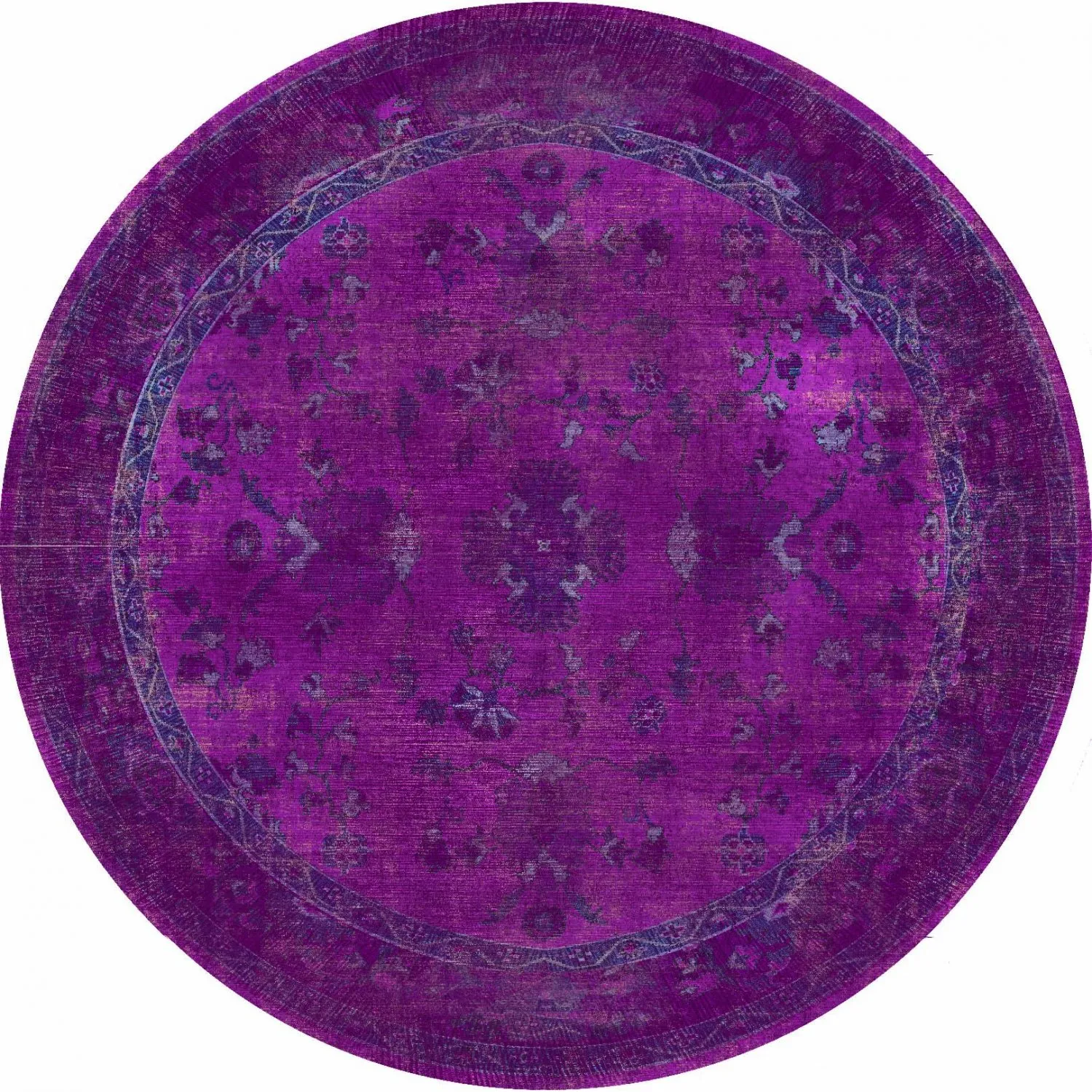 Round Rug - Gombalia (pink) 3 Round Rug - Gombalia (pink)