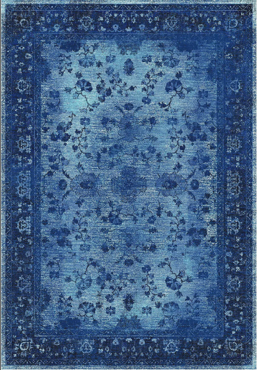 Wilton Rug - Gombalia (blue) 3 Wilton Rug - Gombalia (blue)