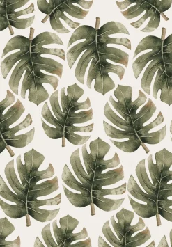 Wilton Rug - Falling Leaves (grön)