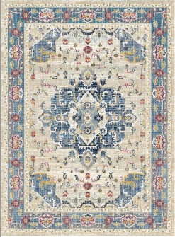 Wilton Rug - Siliana (blue)