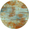 Round Rug - Kebira (brown/blue) -Viscose Rugs Shop dt60326 108 200x200.jpg