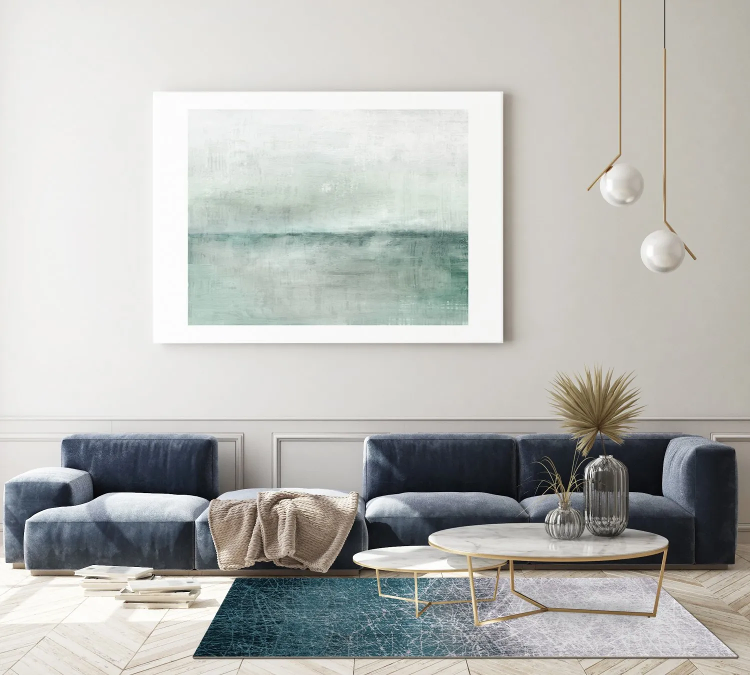 Wilton Rug - Jervis (turquoise) 5 Wilton Rug - Jervis (turquoise) - Image 3