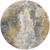 Round Rug - Travale (grey/multi) 1 Round Rug - Travale (grey/multi) -Viscose Rugs Shop dt65528 102 round senny travale scr.png
