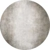 Round Rug - Riano (grey) -Viscose Rugs Shop dt70230 101.riano 160xyuvarlak.jpg