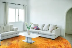 Round Rug - Cesano (orange) -Viscose Rugs Shop dt70233 101.cesano 160xyuvarlaka 25731.jpg