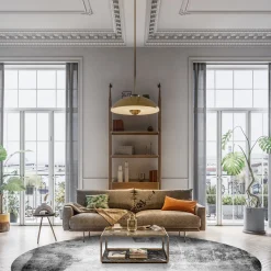 Round Rug - Esperia (grey) 10 Round Rug - Esperia (grey) -Viscose Rugs Shop dt70234 101.esperia 160xyuvarlaka.jpg