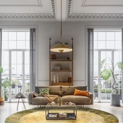 Round Rug - Campana (beige/yellow) 10 Round Rug - Campana (beige/yellow) -Viscose Rugs Shop dt70247 101.campana 160xyuvarlaka.jpg