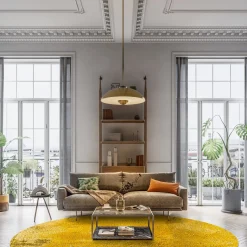 Round Rug - Arbus (gold) -Viscose Rugs Shop dt70255 101.arbus 160xyuvarlaka.jpg