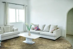 Round Rug - Taberno (grey/beige) -Viscose Rugs Shop dt70265 101.taberno 160xyuvarlaka.jpg