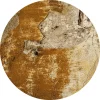 Round Rug - Olivera (brown) 2 Round Rug - Olivera (brown) -Viscose Rugs Shop dt70272 101.olivera 160xyuvarlak.jpg