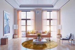 Round Rug - Olivera (brown) -Viscose Rugs Shop dt70272 101 160xyuvarlak.jpg