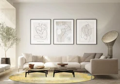 Round Rug - Palau (gold/beige/blue) 9 Round Rug - Palau (gold/beige/blue) -Viscose Rugs Shop dt70294 101.palau 160xyuvarlaka.jpg