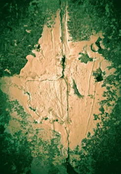 Wilton Rug - Positano (beige/green)