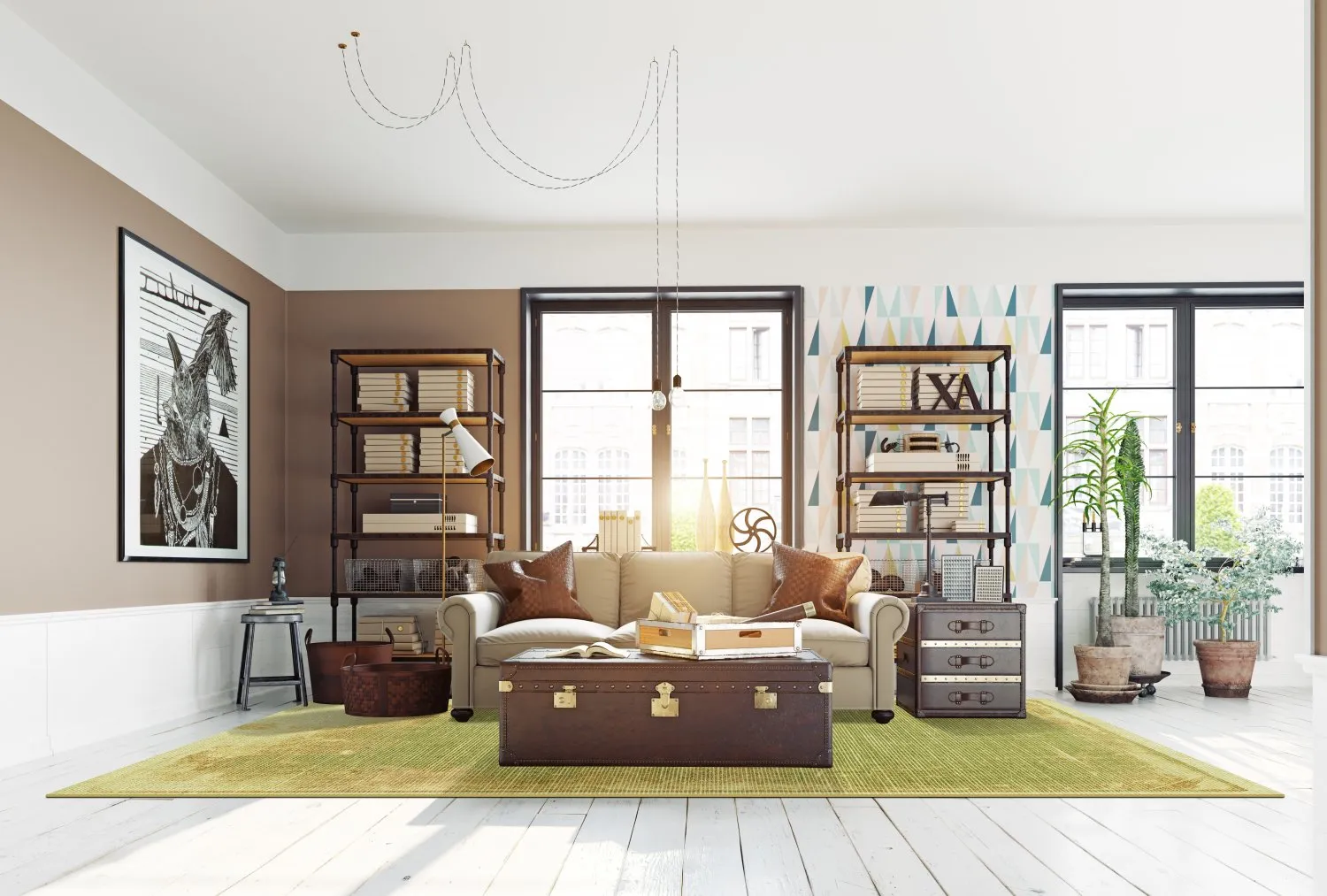 Wilton Rug - Albaida (green) 4 Wilton Rug - Albaida (green) - Image 2