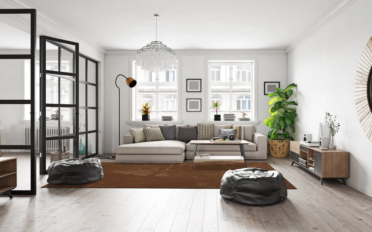 Wilton Rug - Zahora (brown) 4 Wilton Rug - Zahora (brown) - Image 2