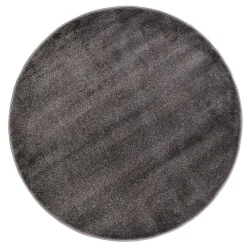 Round Rug - Sunayama (anthracite)
