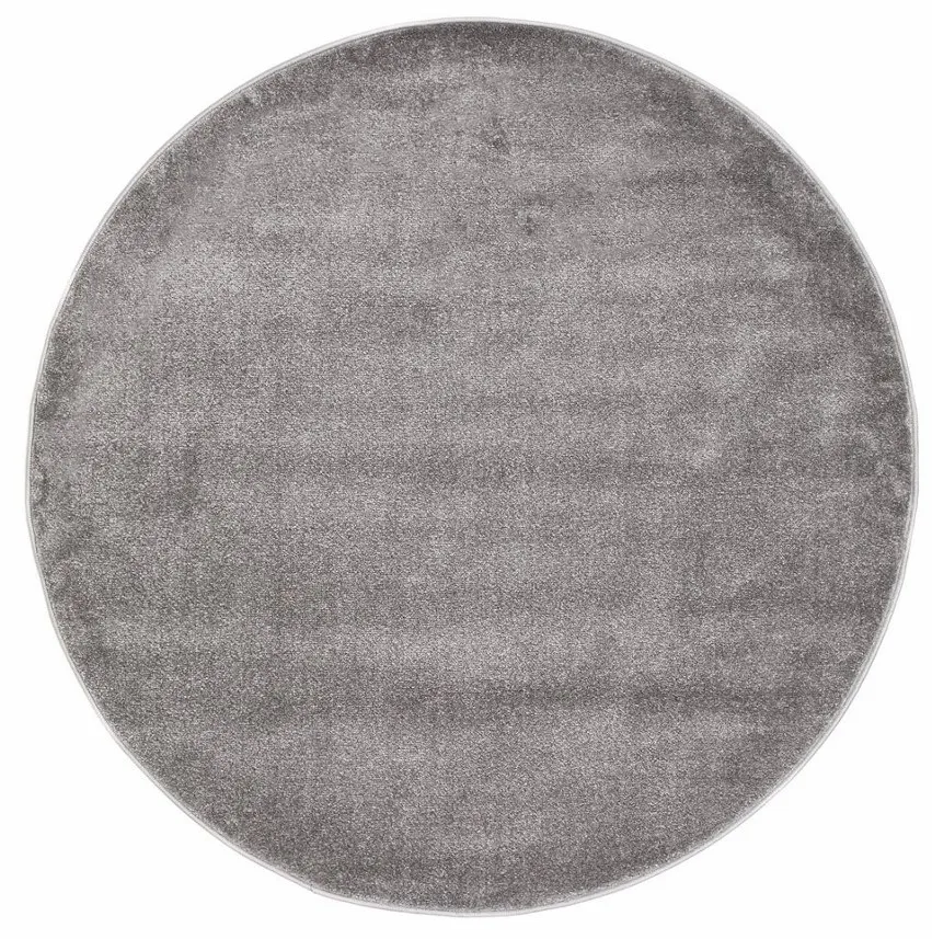 Round Rug - Sunayama (grey) 2 Round Rug - Sunayama (grey)