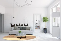 Round Rug - Nisa (brun/beige) 7 Round Rug - Nisa (brun/beige) -Viscose Rugs Shop extra17a 31683.jpg