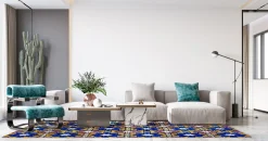 Wilton Rug - Rei (multi) 7 Wilton Rug - Rei (multi) -Viscose Rugs Shop extra18a .jpg 1