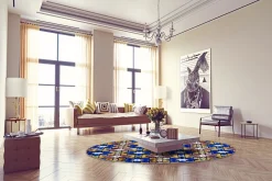 Round Rug - Rei (multi) -Viscose Rugs Shop extra18a 82748.jpg