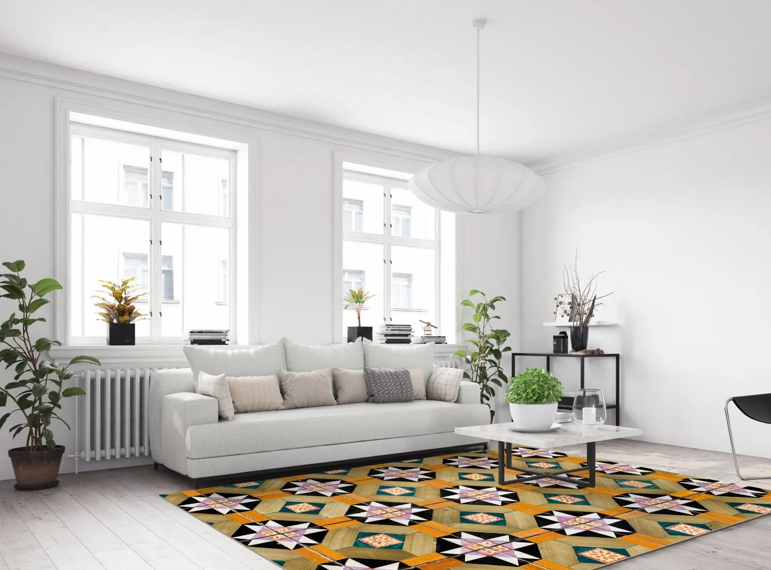 Wilton Rug - Bastia (multi) 5 Wilton Rug - Bastia (multi) - Image 3