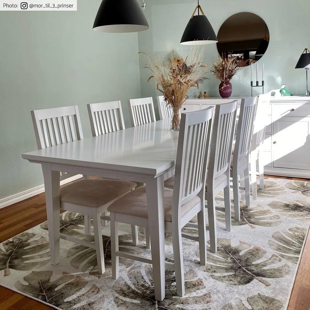 Wilton Rug - Falling Leaves (grön) 6 Wilton Rug - Falling Leaves (grön) - Image 4