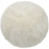 Round Rugs - Kanvas (white) 2 Round Rugs - Kanvas (white) -Viscose Rugs Shop flora.merlin.ta133.offwhite.round kanvas ryamatta faux fur carpet hochflorteppiche01copy.jpg
