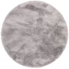 Round Rugs - Kanvas (grey) -Viscose Rugs Shop gra.jpg