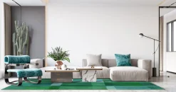 Wilton Rug - Lannion (grön) -Viscose Rugs Shop gron1a .jpg