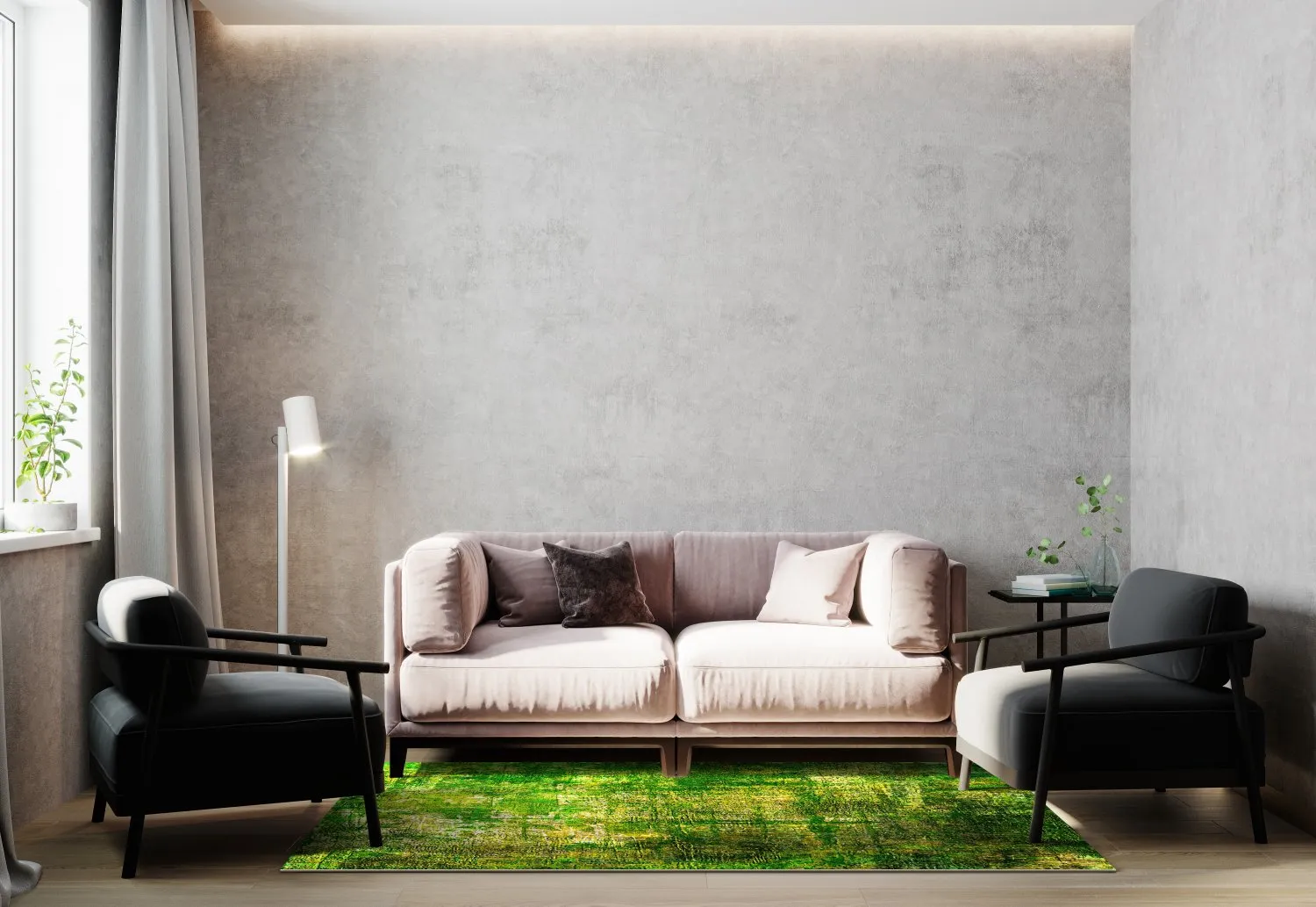 Wilton Rug - Padron (grön) 4 Wilton Rug - Padron (grön) - Image 2