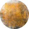 Round Rug - Lalin (gul) 2 Round Rug - Lalin (gul) -Viscose Rugs Shop gul1.jpg