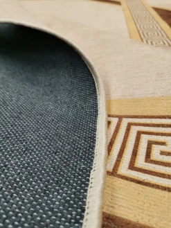 Wilton Rug - Olympia (beige/brown) -Viscose Rugs Shop handes1.jpg