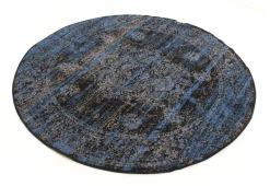 Round Rug - Peking Royal (navy) -Viscose Rugs Shop img 6339.jpg