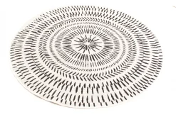 Round Rug - Brussels Night (grey) 19 Round Rug - Brussels Night (grey) -Viscose Rugs Shop img 6480.jpg