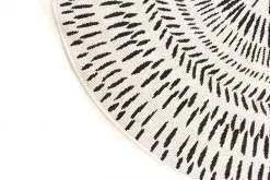 Round Rug - Brussels Night (grey) 20 Round Rug - Brussels Night (grey) -Viscose Rugs Shop img 6481.jpg