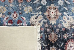 Round Rug - Bouhjar (dark Blue/multi) -Viscose Rugs Shop img 7108 79025.jpg