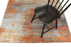 Wilton Rug - Kebira (brown/blue) -Viscose Rugs Shop img 7228.jpg